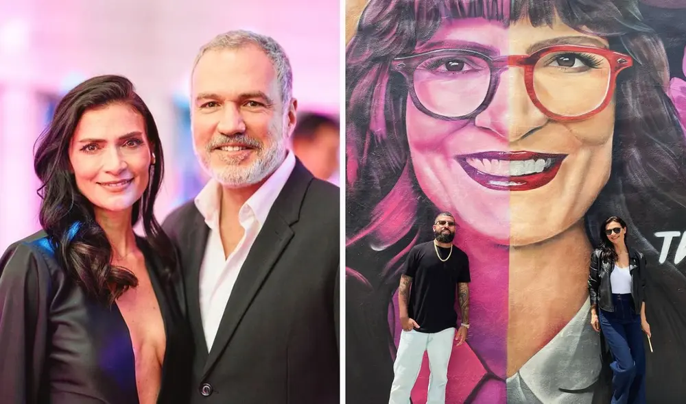 Ana María Orozco y el tierno mensaje de Salvador Del Solar hacia ella por el estreno de su nueva serie. Foto: composición LR/Instagram Ana María Orozco y el tierno mensaje de Salvador Del Solar hacia ella por el estreno de su nueva serie. Foto: composición LR/Instagram