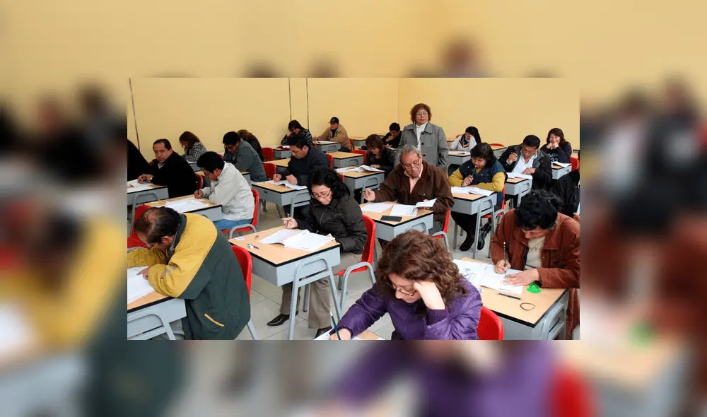 Por ahora, el concurso público es el camino de ingreso a la carrera magisterial. Difusión