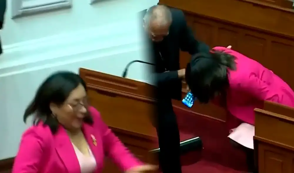 Kelly Portaltino es vinculada con Vladimir Cerrón tras la revelación de un audio. Foto: composiciónLR/difusión Kelly Portaltino es vinculada con Vladimir Cerrón tras la revelación de un audio. Foto: composiciónLR/difusión