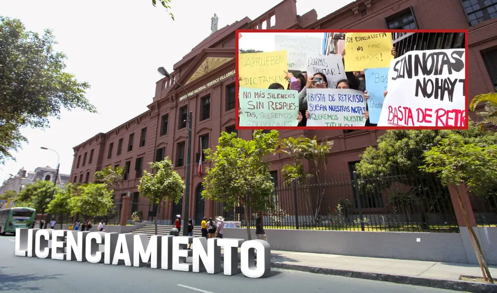 Estudiantes de licenciatura de la UNFV indican que la universidad suele demorarse 2 años para subir notas. Foto: composición LR/difusión/captura de pantalla Estudiantes de licenciatura de la UNFV indican que la universidad suele demorarse 2 años para subir notas. Foto: composición LR/difusión/captura de pantalla