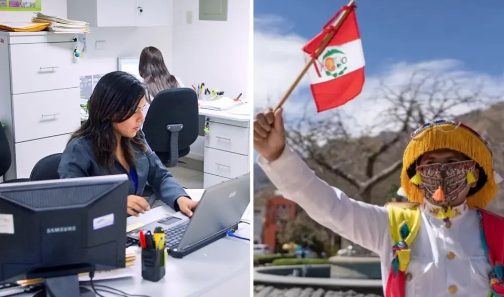 En caso de incumplimiento del pago por laborar durante los feriados en julio, los trabajadores pueden presentar sus reclamos ante la Sunafil. Foto: composición LR/Andina