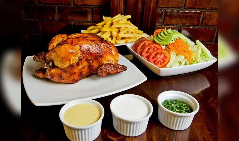 Promociones por el Día del Pollo a la Brasa. Foto: Andina Promociones por el Día del Pollo a la Brasa. Foto: Andina