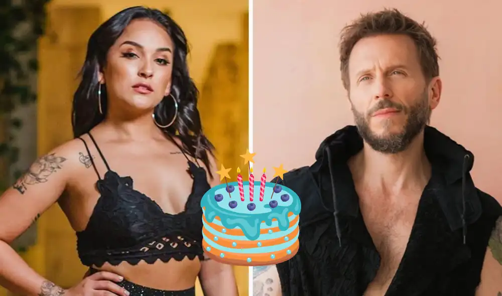 Daniela Darcourt y su saludo de cumpleaños hacia Noel Schajris. Foto: composición LR/Instagram/Canva