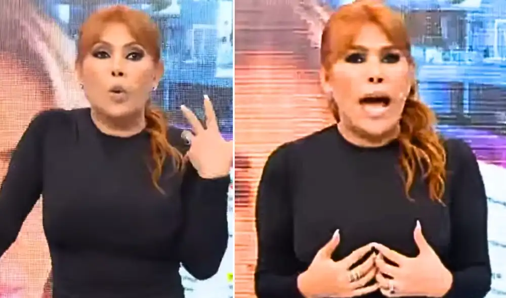 Magaly Medina es una conocida presentadora de televisión. Foto: Composición LR/Captura ATV Magaly Medina es una conocida presentadora de televisión. Foto: Composición LR/Captura ATV