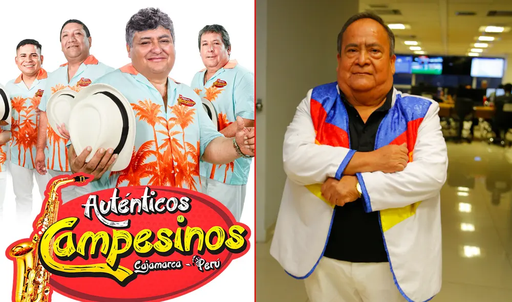 'Chapulín, el Duce' en contra del tema 'Quieres tu huevo'. Foto: composición LR/Facebook/Los Auténticos Campesinos del Perú/José Abanto/La República