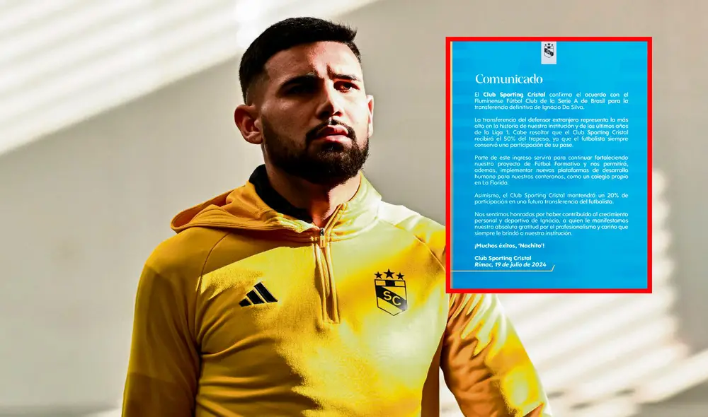 Ignacio Da Silva llegó a Sporting Cristal a principios de la temporada 2023. Foto: La República