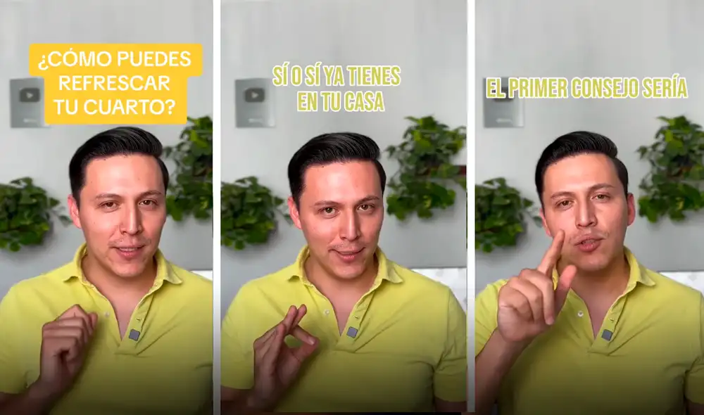 Un arquitecto explica cómo eliminar el calor de la casa sin necesidad de aire acondicionado. Foto: Leo Rogel/TikTok