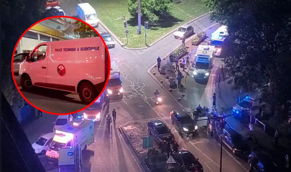 Dos personas fueron asesinadas a tiros este viernes 19 de julio por la tarde en Bobigny (Seine-Saint-Denis), según supo la policía. Foto: @ClementLanot/Twitter Dos personas fueron asesinadas a tiros este viernes 19 de julio por la tarde en Bobigny (Seine-Saint-Denis), según supo la policía. Foto: @ClementLanot/Twitter