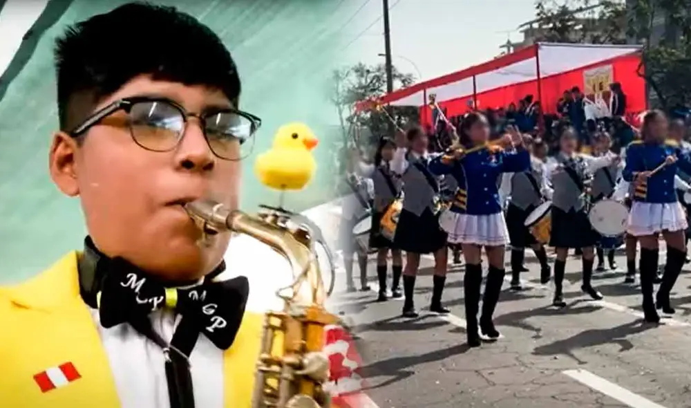 Inicio desfile escolar en Ate. Foto: composición LR/Difusión. Inicio desfile escolar en Ate. Foto: composición LR/Difusión.