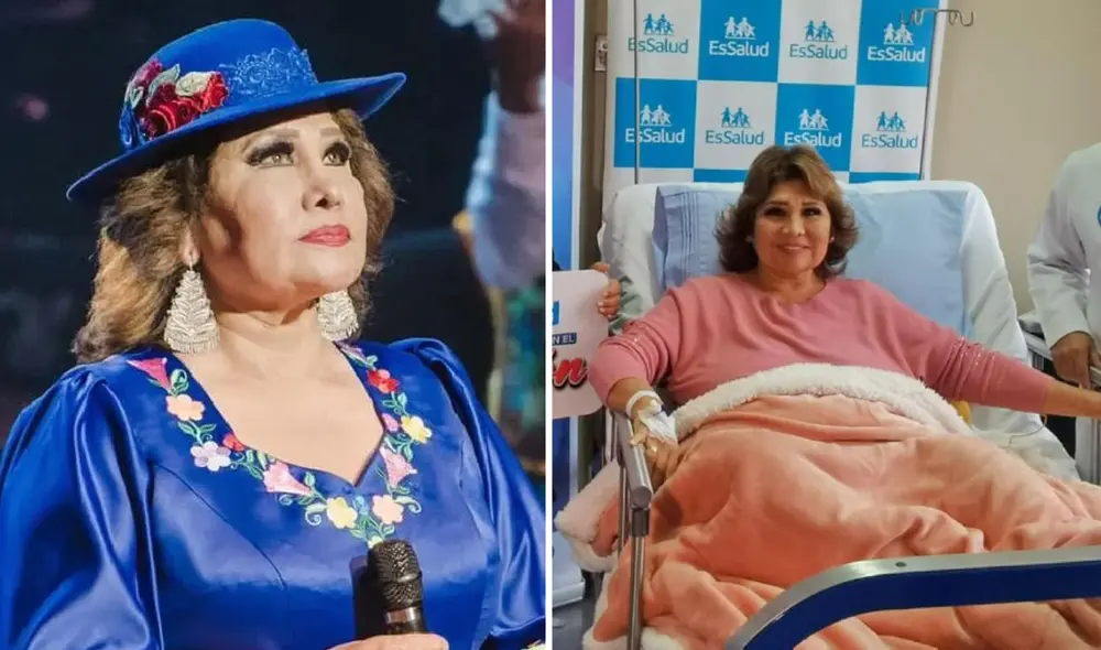 Amanda Portales es una popular cantante de 63 años. Foto: composición LR/ Andina