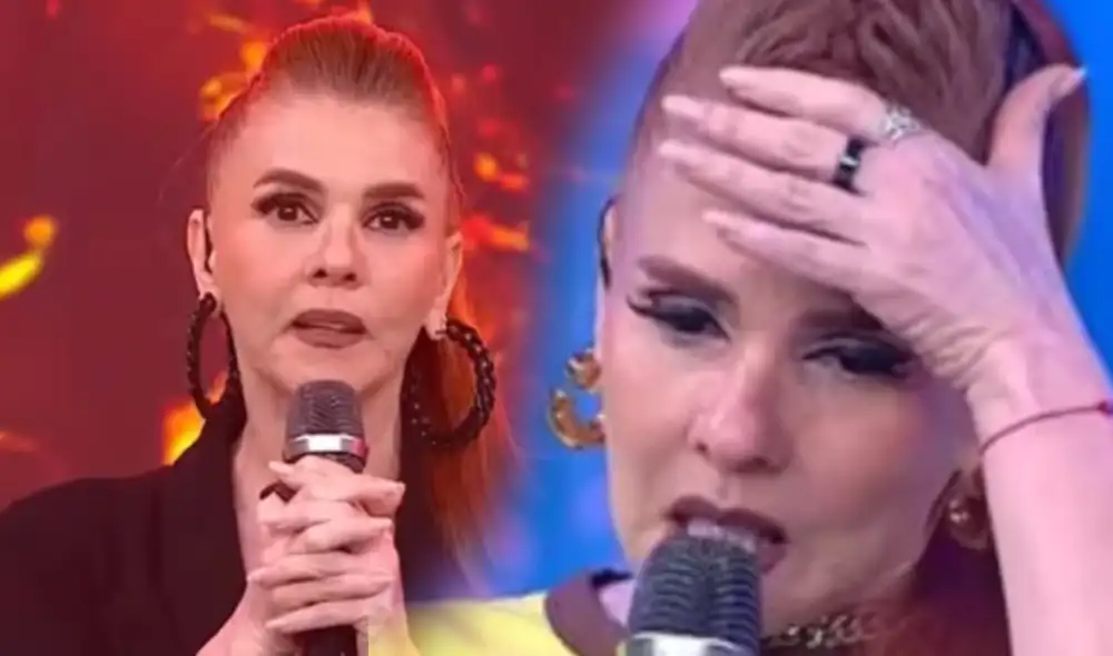 Johanna San Miguel conduce el programa de entretenimiento denominado 'Esto es guerra'. Foto: composición LR/america tv/captura de pantalla