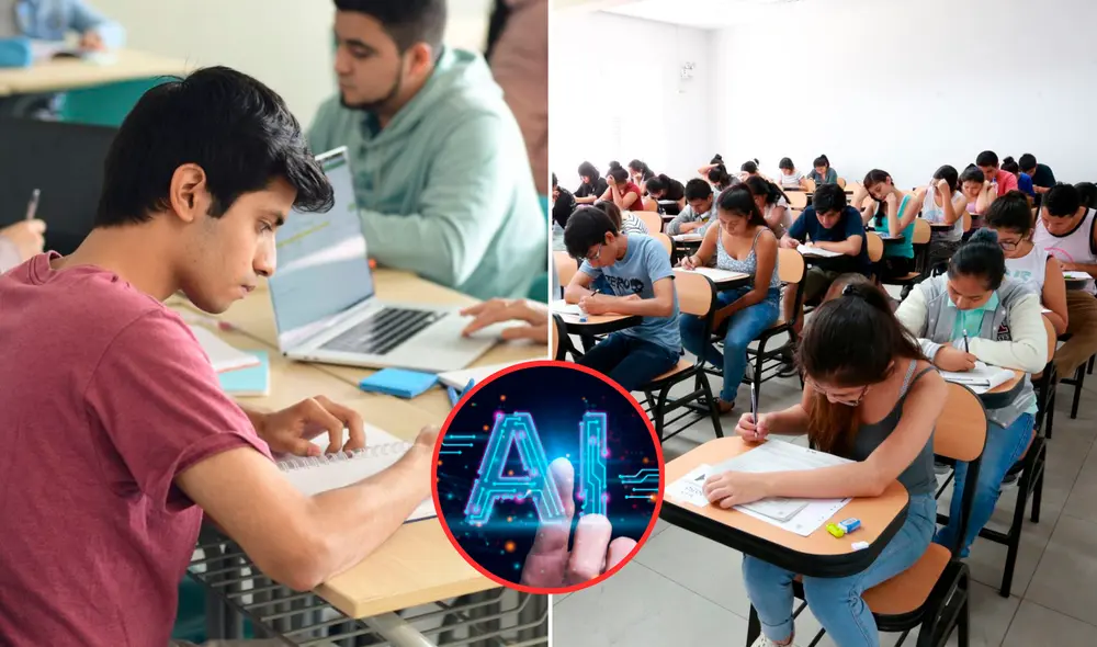 La Inteligencia Artificial (IA) eligió la carrera más fácil de estudiar en el Perú. Foto: composición LR (Andina/Evertec).