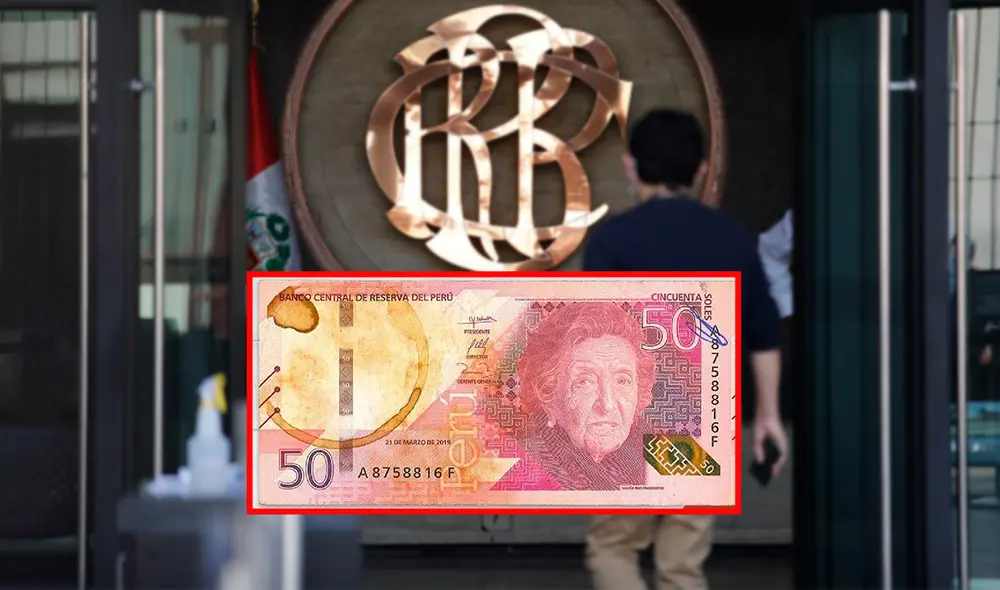 Conoce en qué casos puedes cambiar un billete deteriorado. Foto: Composición LR/Andina/BN Conoce en qué casos puedes cambiar un billete deteriorado. Foto: Composición LR/Andina/BN