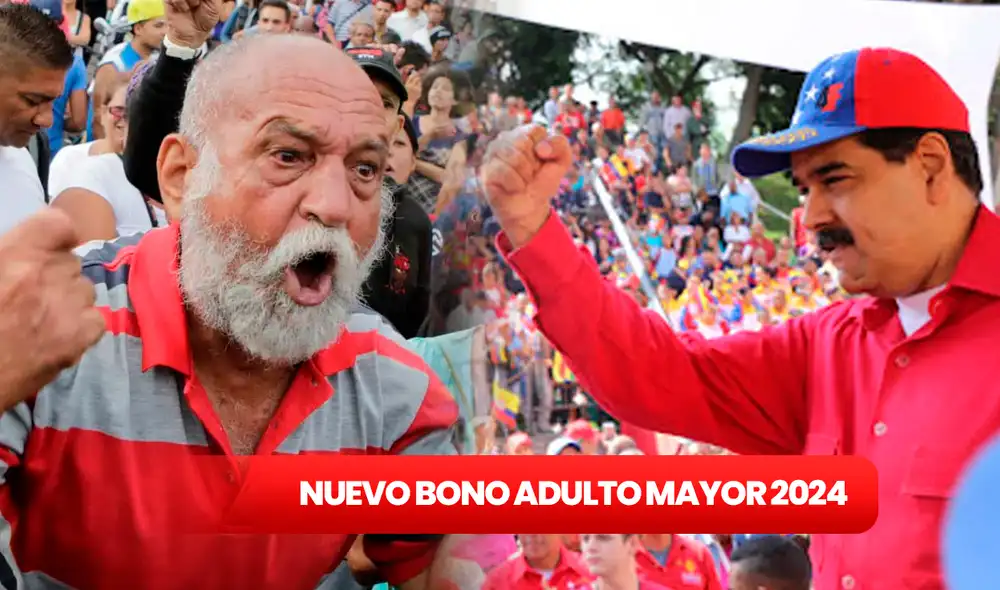 Bono Adulto Mayor 2024 sería entregado próximamente por el gobierno de Nicolás Maduro. Foto: composición LR/Patria. Bono Adulto Mayor 2024 sería entregado próximamente por el gobierno de Nicolás Maduro. Foto: composición LR/Patria.
