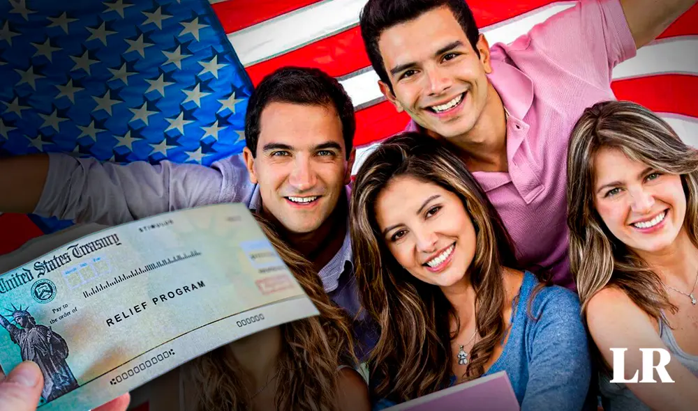 Estos cheques de estímulo son emitidos por el IRS de Estados Unidos. Foto: composición LR/El diario NY