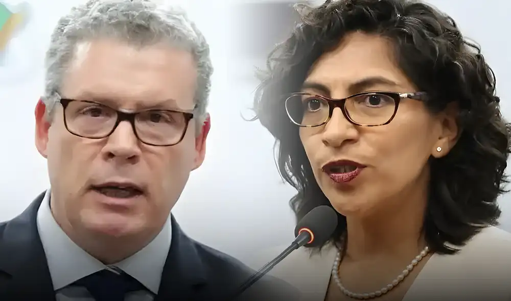 Ministros califican el informe como "sesgado" y defienden las acciones del Estado durante las manifestaciones de 2022 y 2023. Foto: Difusión/Gustavo Adrianzén/Leslie Urteaga