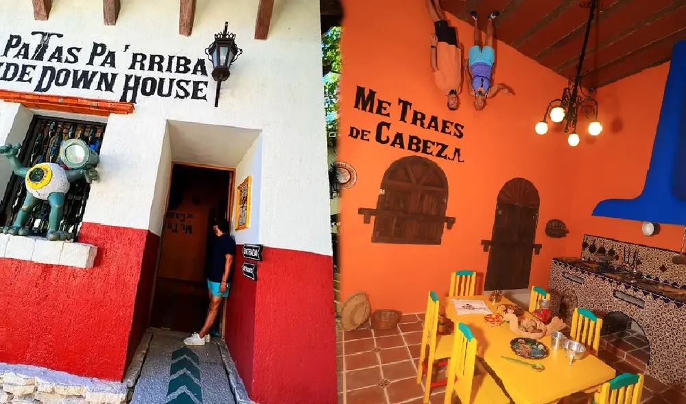 El ‘Pueblo al revés’ es un destino turístico que desafía las leyes de la percepción y los sentidos. Foto: composición LR / Xenses. El ‘Pueblo al revés’ es un destino turístico que desafía las leyes de la percepción y los sentidos. Foto: composición LR / Xenses.