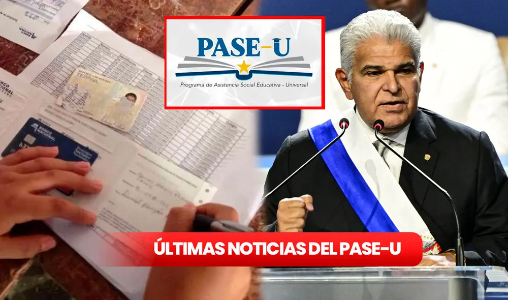 El presidente José Raúl Mulino anunció reformas en IFARHU que alcanzarán al PASE-U. Foto: composición LR / Crítica / AFP