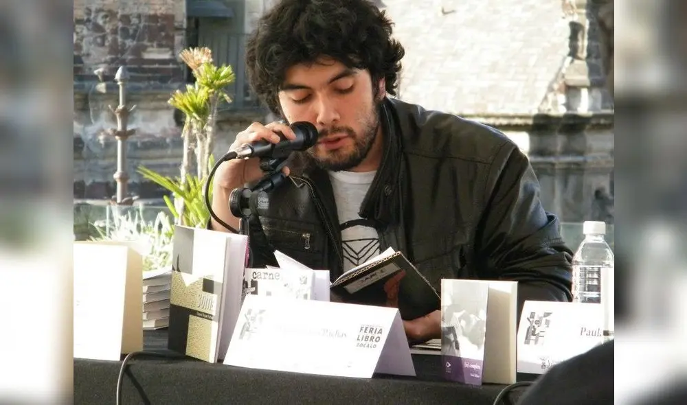 Escritor Daniel Rojas Pachas.