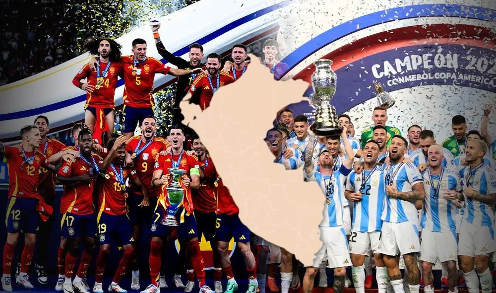 El estadio de Perú que se posiciona como posible sede de la Finalissima 2025 entre Argentina y España. Foto: Composición LR / Selección argentina / Selección española