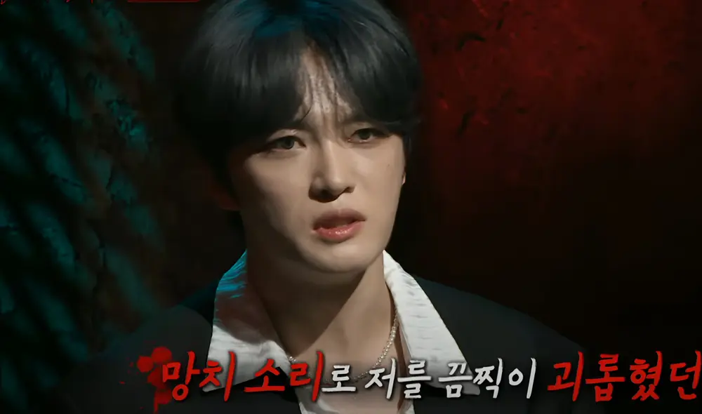 Jaejoong, ex TVXQ, en programa de Corea del Sur como parte de las promociones de su nuevo álbum. Foto: captura MBC