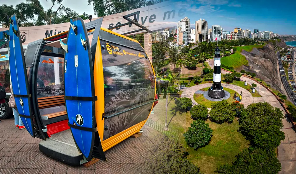 El teleférico podría estar listo en febrero de 2025. Foto: composición de Gerson Cardoso/Kevinn García/La República