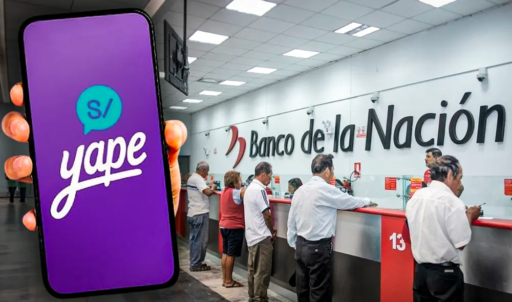 El Banco de la Nación permite enviar hasta S/500 por transacción. Foto: composición LR/Yape
