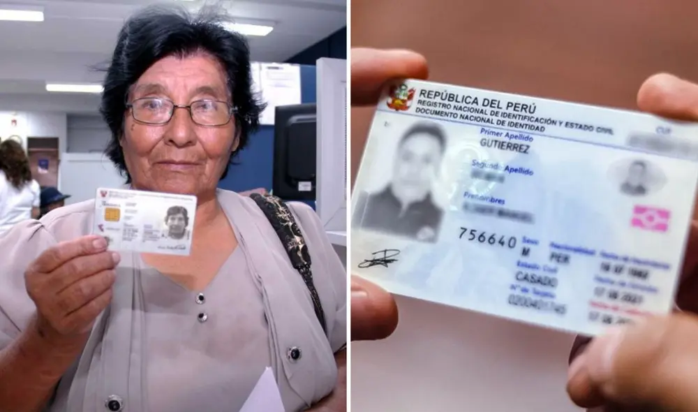 El DNI electrónico fue presentado por Reniec en el año 2016. Foto: Andina