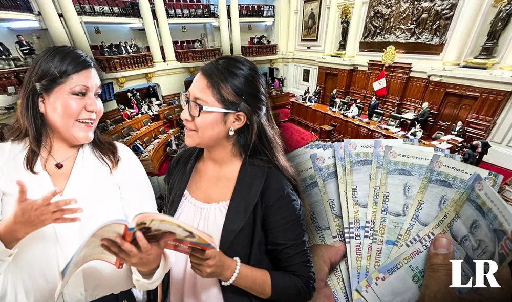 Congreso dio un paso para que se apruebe este par de bonos para docentes. Foto: composición Fabrizio Oviedo/LR/Andina/Congreso Congreso dio un paso para que se apruebe este par de bonos para docentes. Foto: composición Fabrizio Oviedo/LR/Andina/Congreso