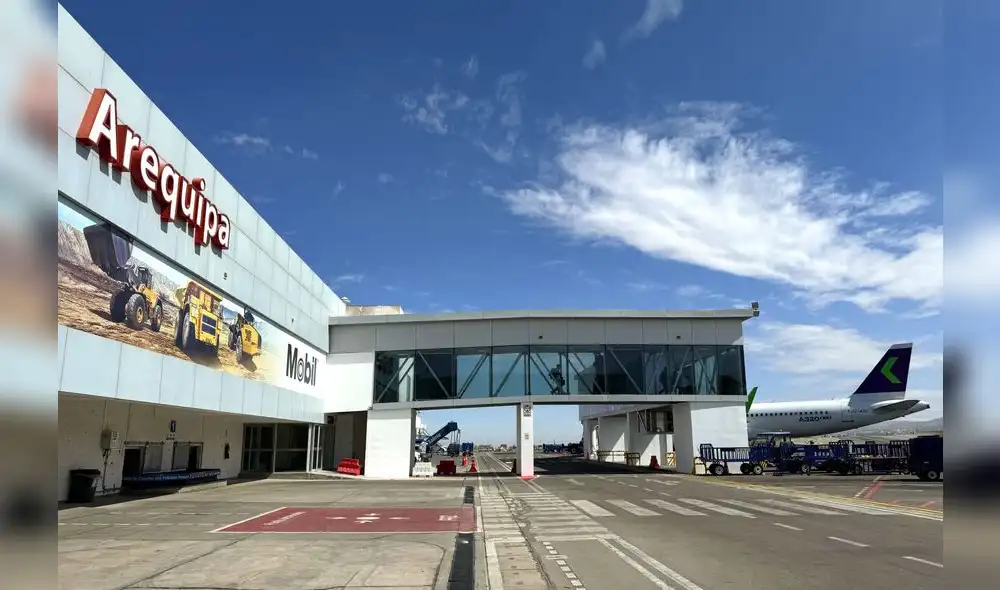 El Aeropuerto Internacional Alfredo Rodríguez Ballón registró un millón 65.260 pasajeros el primer semestre. Foto:Andina El Aeropuerto Internacional Alfredo Rodríguez Ballón registró un millón 65.260 pasajeros el primer semestre. Foto:Andina