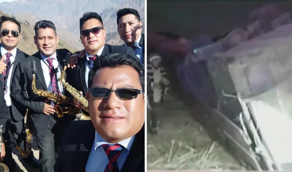 El accidente ocurrió la madrugada de este lunes 22 de julio. Foto: composición LR/Facebook/Antología del Folklore