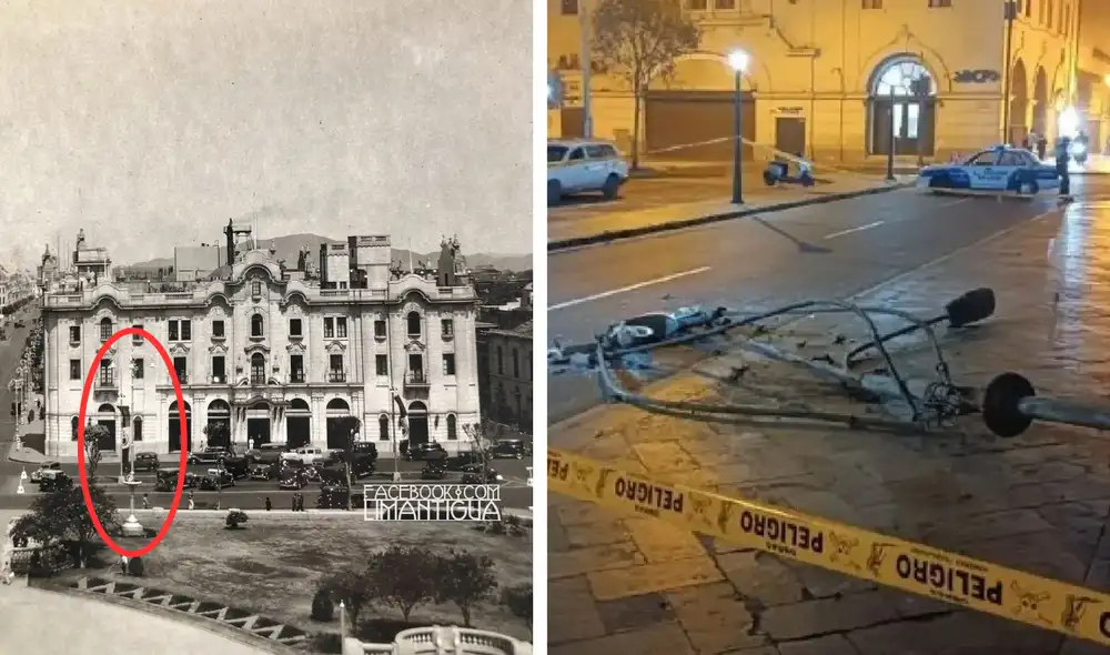 El alcalde de Lima responsabiliza a Enel; sin embargo, esta empresa de servicio de luz señala que cae sobre la Municipalidad de Lima. Foto: composición LR/Lima Antigua/TV Perú