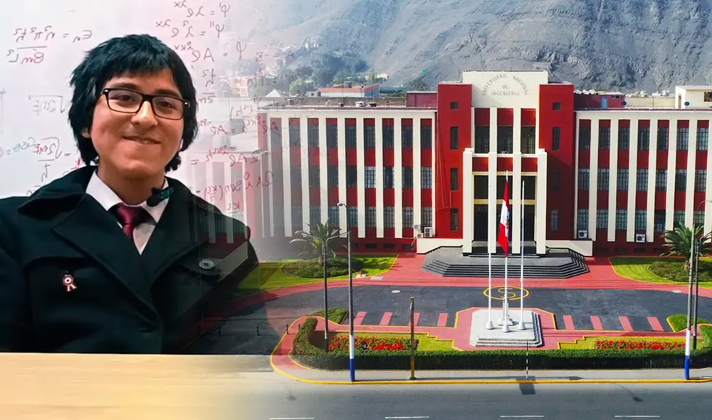 Jorge Luis Berrocal alcanzó un puntaje de 18.5 en el último examen de la UNI. Foto: composición LR/ El Peruano/Valencia nivel UNI