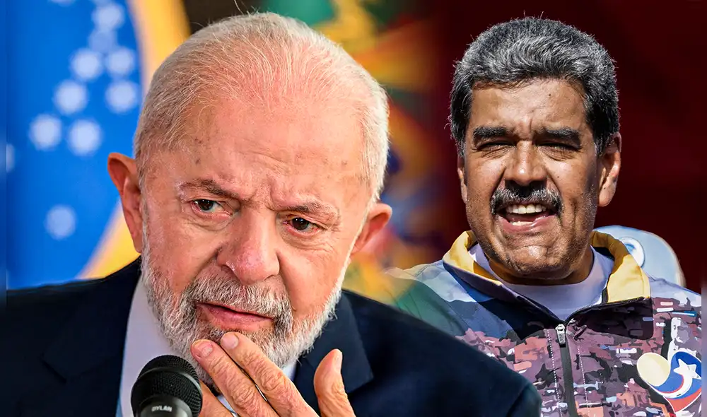 "Me asusté con la declaración de Maduro", indicó Lula durante una entrevista con agencia de noticias internacionales. Foto: Composición LR/AFP. "Me asusté con la declaración de Maduro", indicó Lula durante una entrevista con agencia de noticias internacionales. Foto: Composición LR/AFP.