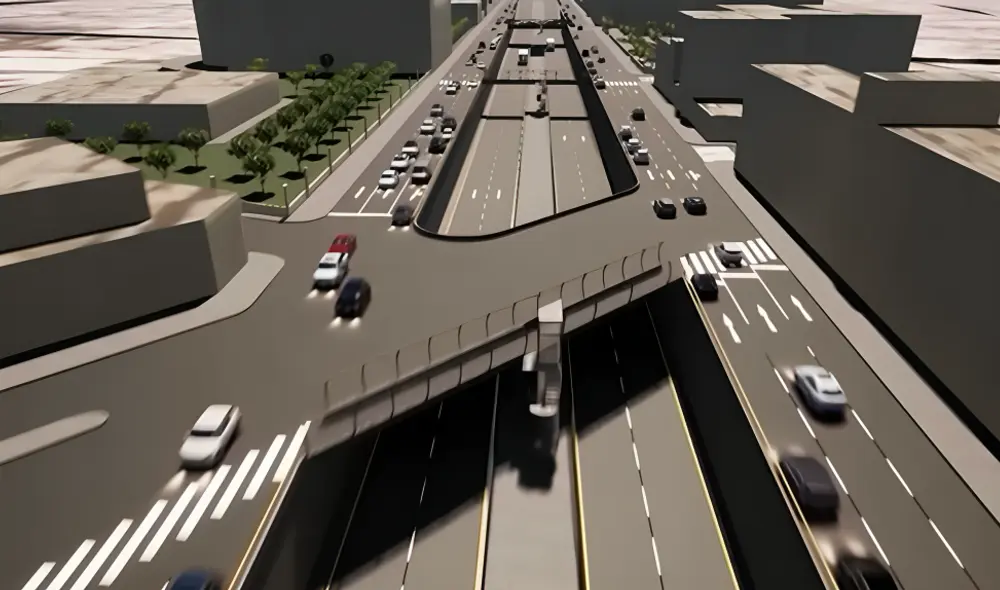 La construcción de la Vía Expresa Grau incluirá estaciones a lo largo de la avenida Grau, optimizando así el tiempo de viaje y mejorando la eficiencia del sistema de transporte público en la ciudad. Foto: Municipalidad de Lima