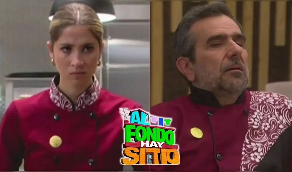 'Al fondo hay sitio': Alessia pelea con su padre. Foto: composición LR/ América TV