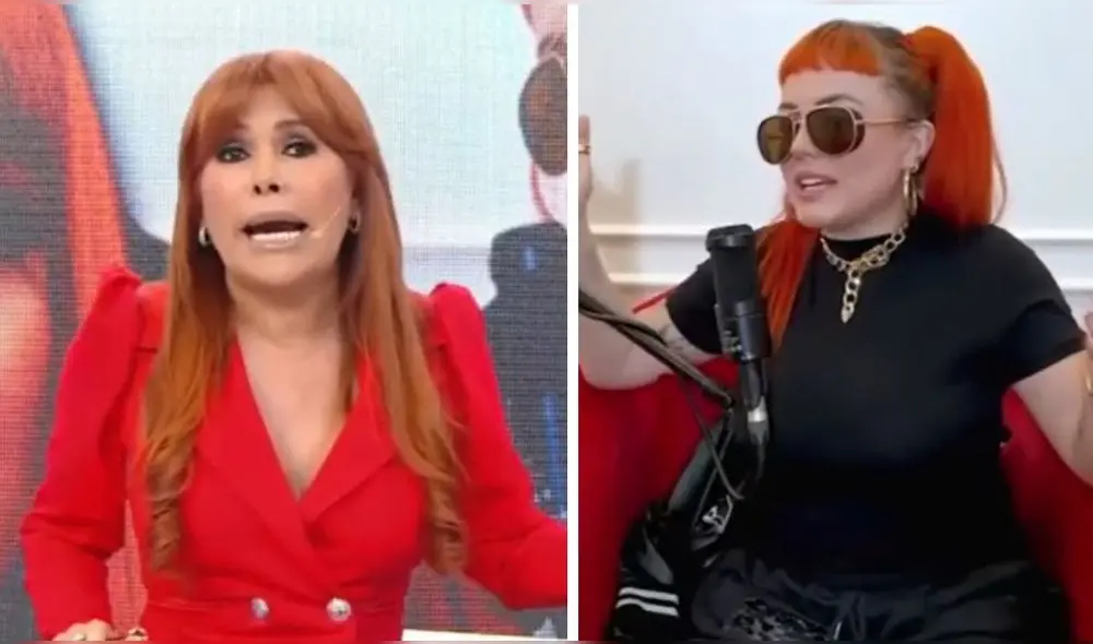 Magaly Medina llama mentirosa Handa. Foto: composición LR/ ATV