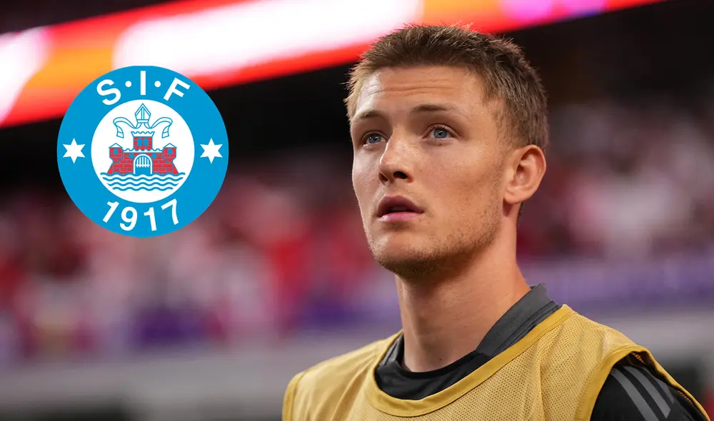 Oliver Sonne tiene tres años jugando en Silkeborg. Foto: composición LR/AFP