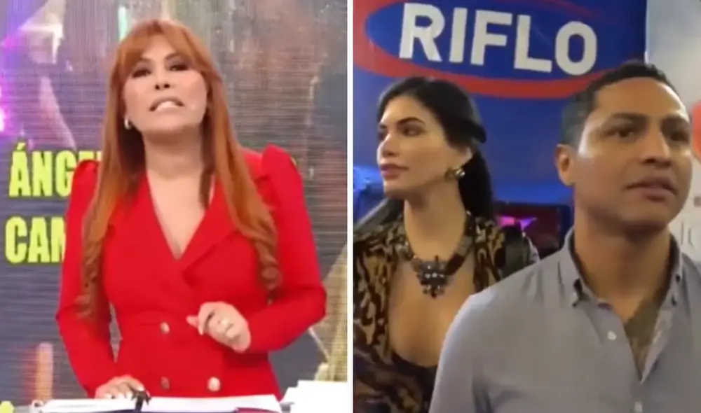 Samantha Batallanos fue criticada por Magaly Medina tras volver con Jonathan Maicelo. Foto: composición LR/MagalyTVLaFirme Samantha Batallanos fue criticada por Magaly Medina tras volver con Jonathan Maicelo. Foto: composición LR/MagalyTVLaFirme