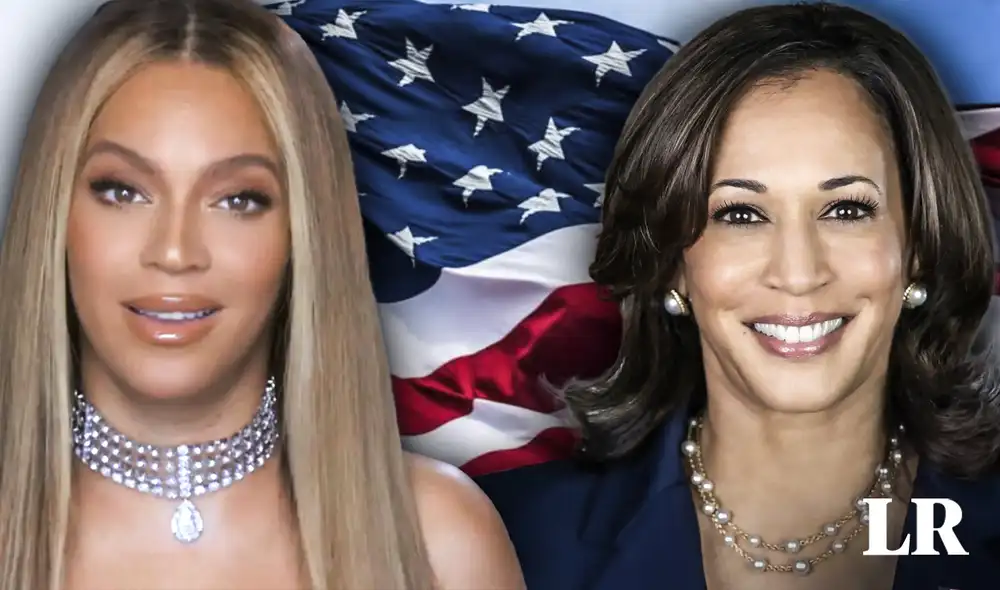 Kamala Harris brindó un discurso ante la prensa al ritmo de 'Freedom' de Beyoncé. Foto: composición de Fabrizio Oviedo/La República/WhiteHouse/NewsNationNow Kamala Harris brindó un discurso ante la prensa al ritmo de 'Freedom' de Beyoncé. Foto: composición de Fabrizio Oviedo/La República/WhiteHouse/NewsNationNow