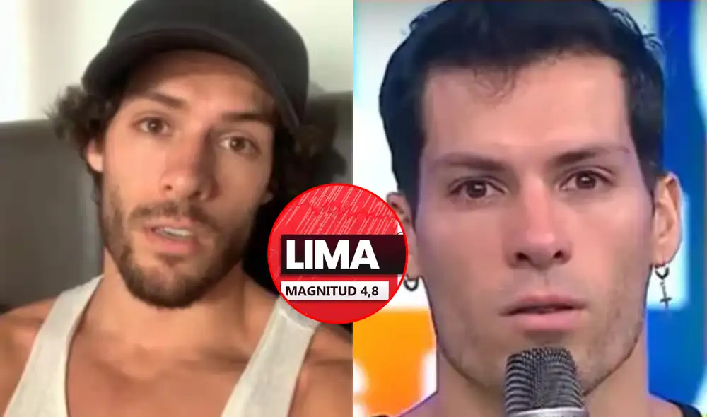 Patricio Parodi fue uno de los primeros en reaccionar al sismo. Foto: composición LR/Instagram/América TV