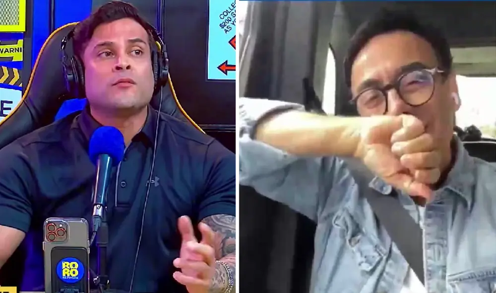 Christian Domínguez le dio una reveladora entrevista a Carlos Orozco. Foto: Composición LR/Captura Youtube/Captura Willax TV