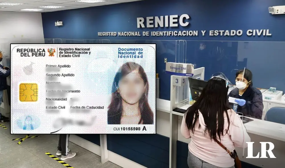 Tienes que renovar el DNI electrónico cada dos años. Foto: composición LR/Andina