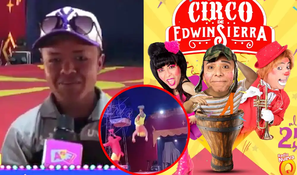 Edwin Sierra ha sufrido incidentes de este tipo en otras oportunidades en su circo. Foto: Composición LR/Captura Willax TV/Circo de Edwin Sierra/Instagram Edwin Sierra ha sufrido incidentes de este tipo en otras oportunidades en su circo. Foto: Composición LR/Captura Willax TV/Circo de Edwin Sierra/Instagram