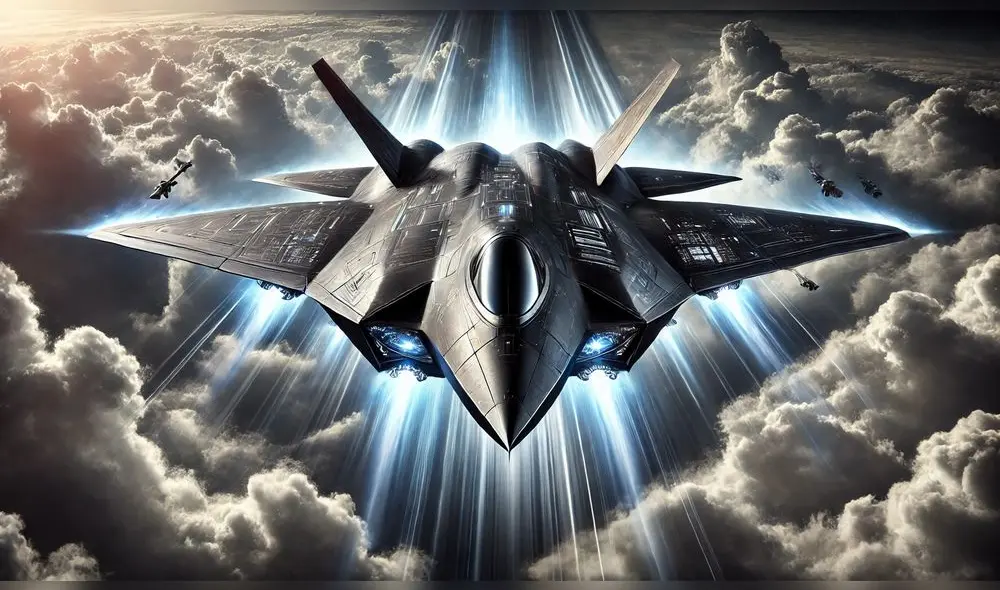 Este avión busca crear una próxima generación de aviones de combate. foto: IA