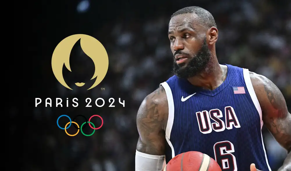 Lebron James jugará sus últimas Olimpiadas con Estados Unidos. Foto: Composición de Fabrizio Oviedo | La República | París 2024