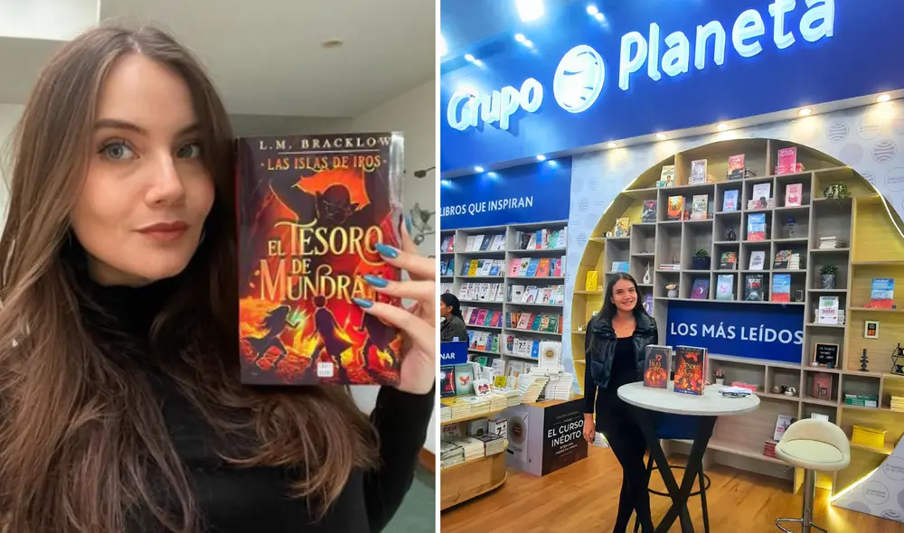 L. M. Bracklow es una popular autora nacional de fantasía juvenil. Foto: Composición LR/L. M. Bracklow/Instagram/La República