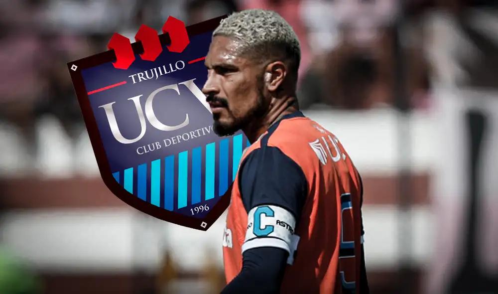 Paolo Guerrero solo disputó el Torneo Apertura con César Vallejo. Foto: composición GLR/UCV