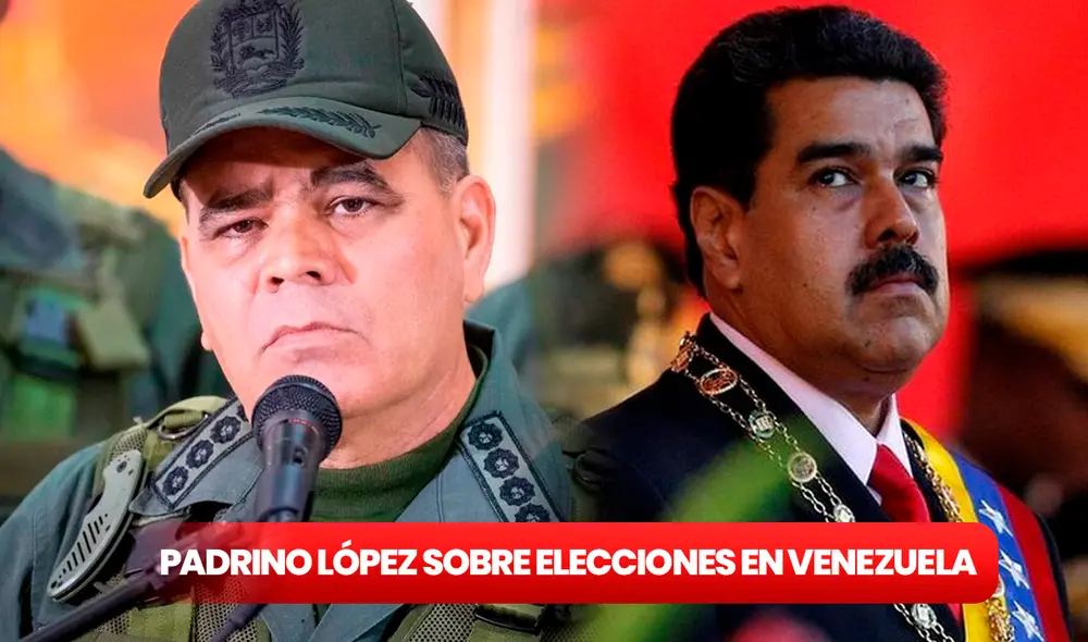 Padrino López asegura que respetará los resultados de las Elecciones en Venezuela. Foto: composición LR/Difusión.