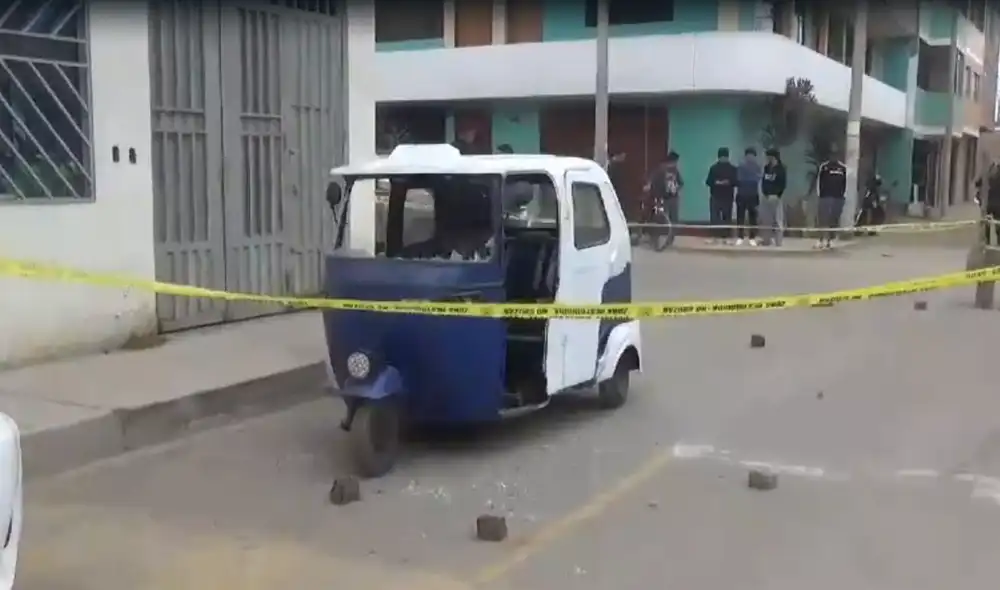 Hombre fue asesinado cuando se hallaba en mototaxi. Foto: difusión. Hombre fue asesinado cuando se hallaba en mototaxi. Foto: difusión.